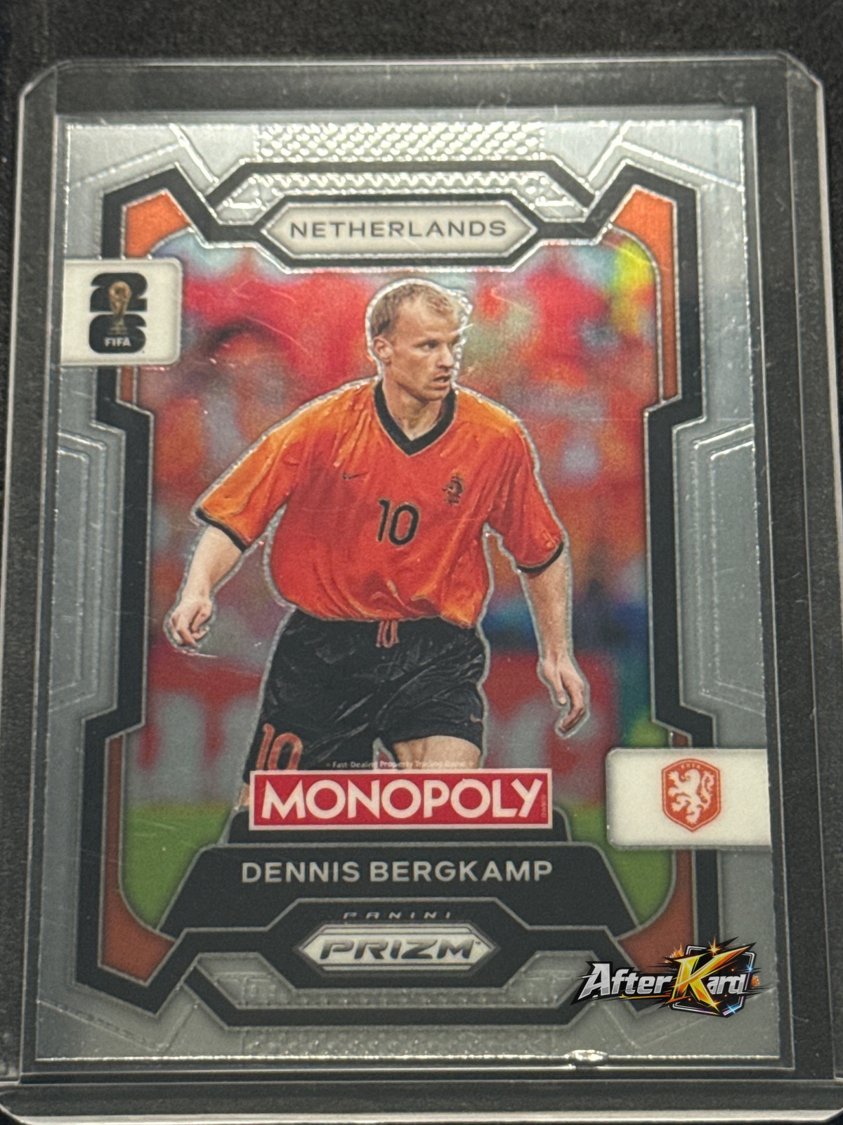 2026 Panini Monopoly Prizm FIFA World Cup 26 — Dennis Bergkamp