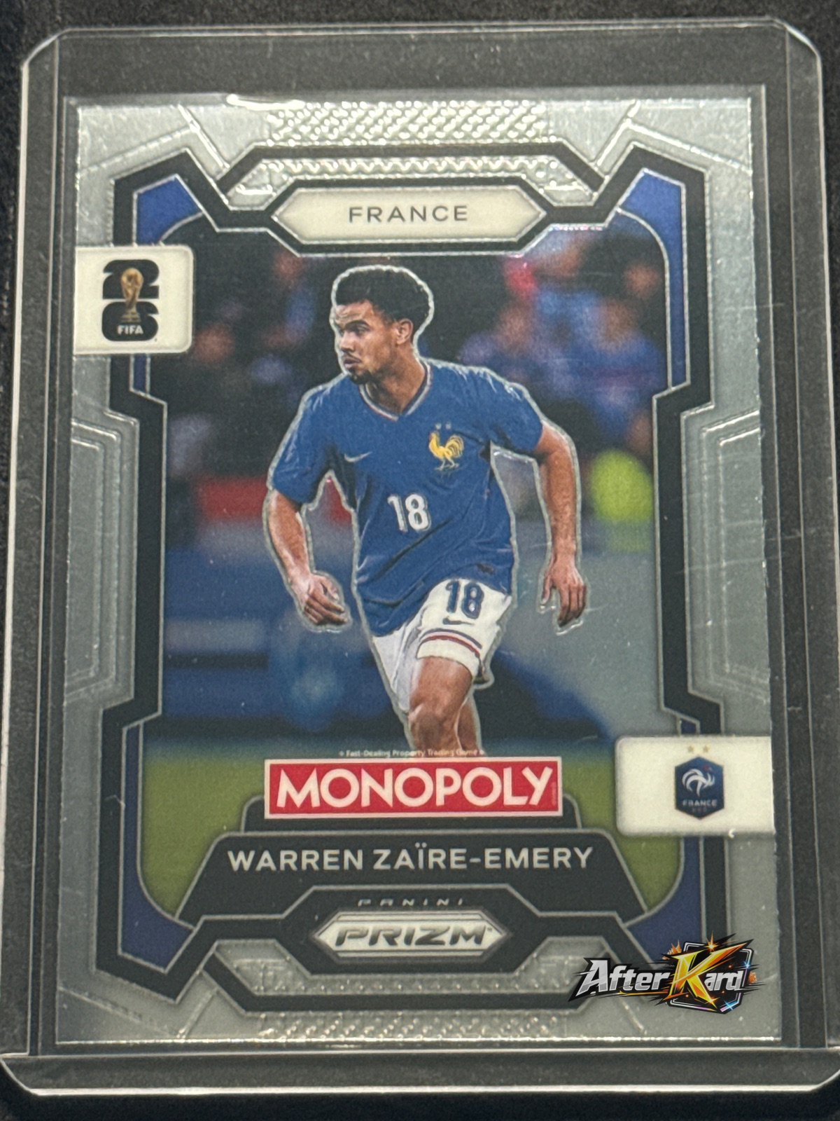 2026 Panini Monopoly Prizm FIFA World Cup 26 — Warren Zaïre-Emery