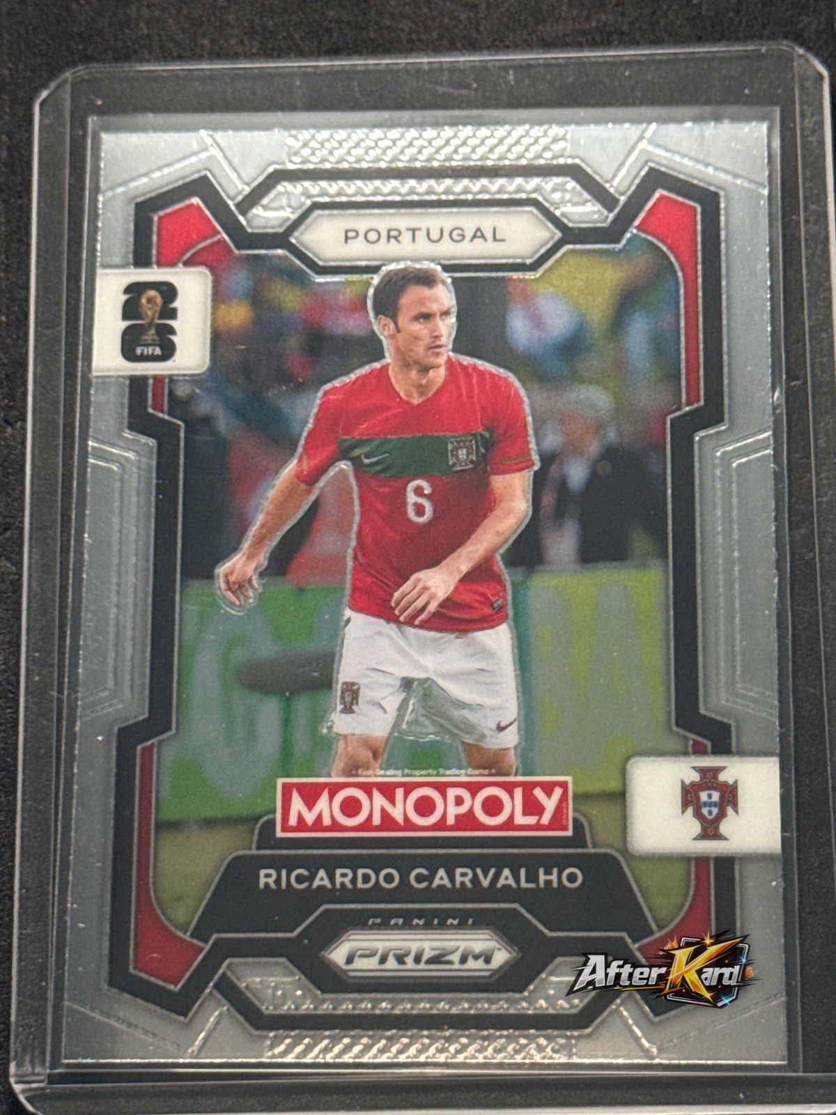 2026 Panini Monopoly Prizm FIFA World Cup 26 — Ricardo Carvalho