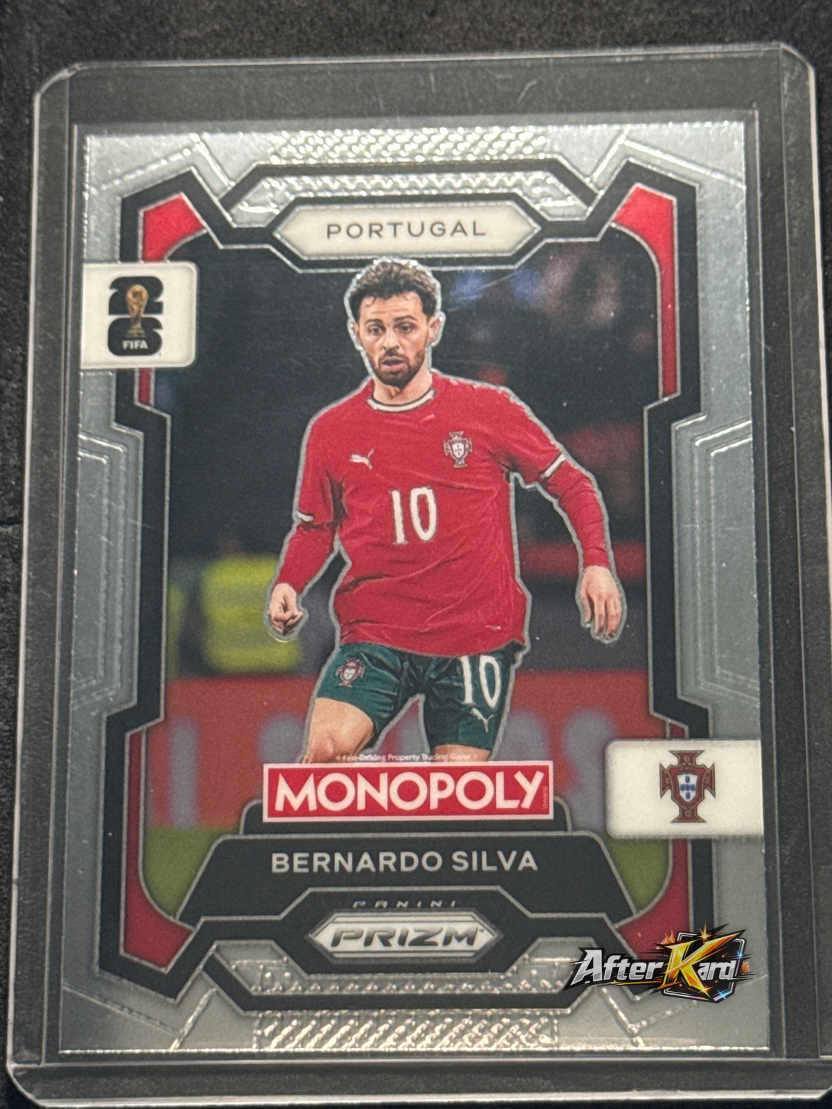 2026 Panini Monopoly Prizm FIFA World Cup 26 — Bernardo Silva