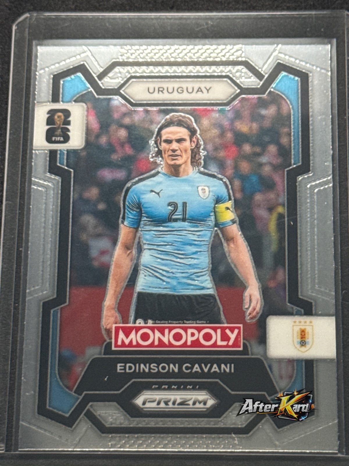 2026 Panini Monopoly Prizm FIFA World Cup 26 — Edinson Cavani