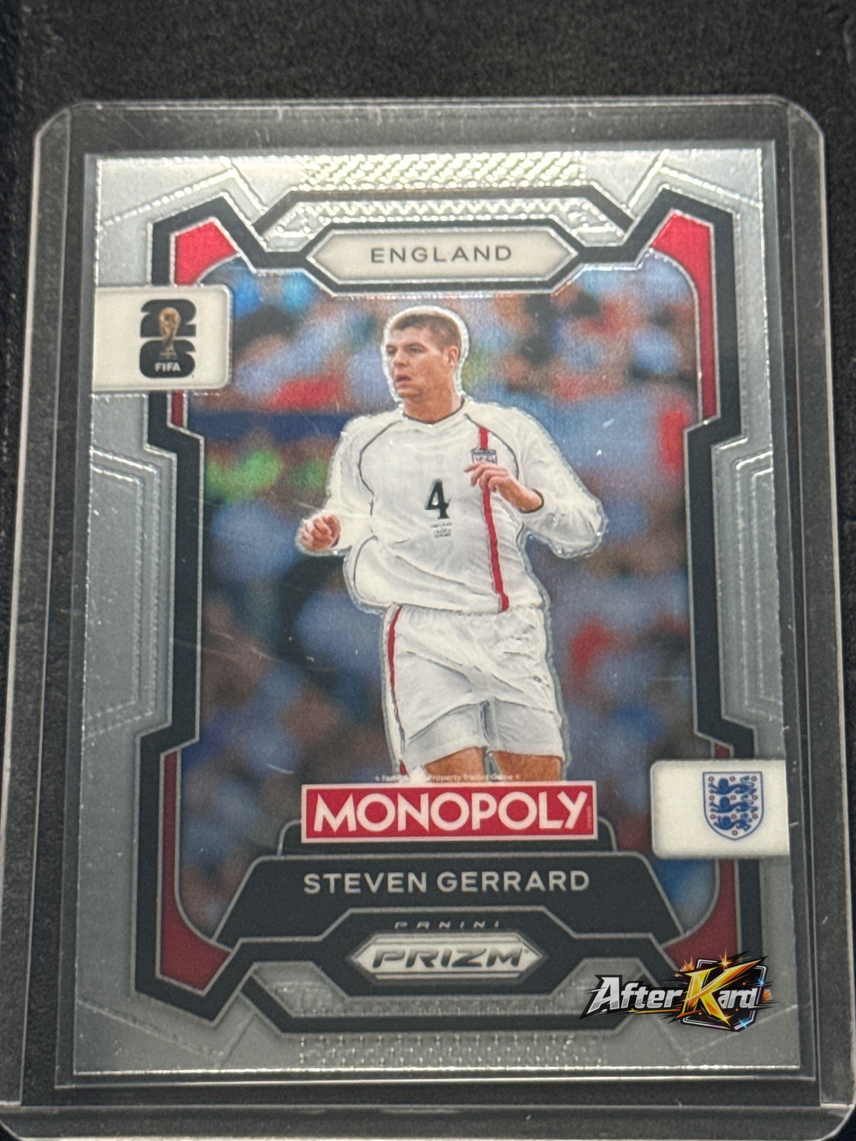 2026 Panini Monopoly Prizm FIFA World Cup 26 — Steven Gerrard