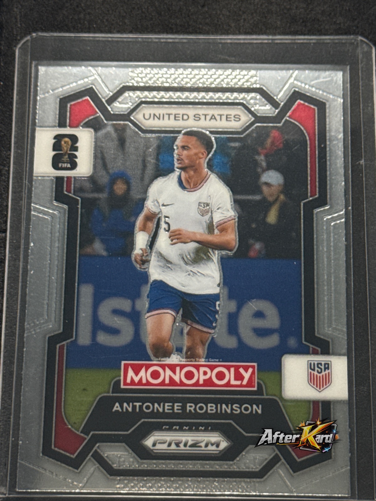 2026 Panini Monopoly Prizm FIFA World Cup 26 — Antonee Robinson
