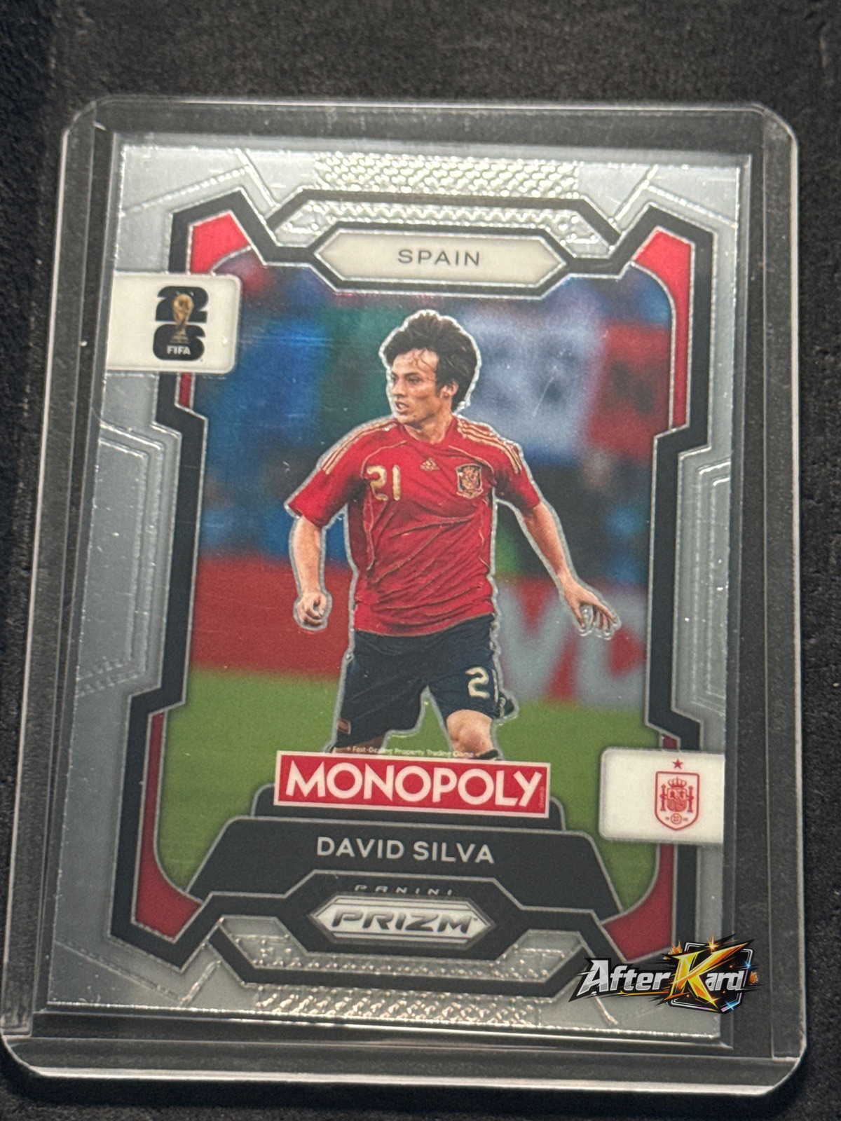 2026 Panini Monopoly Prizm FIFA World Cup 26 — David Silva