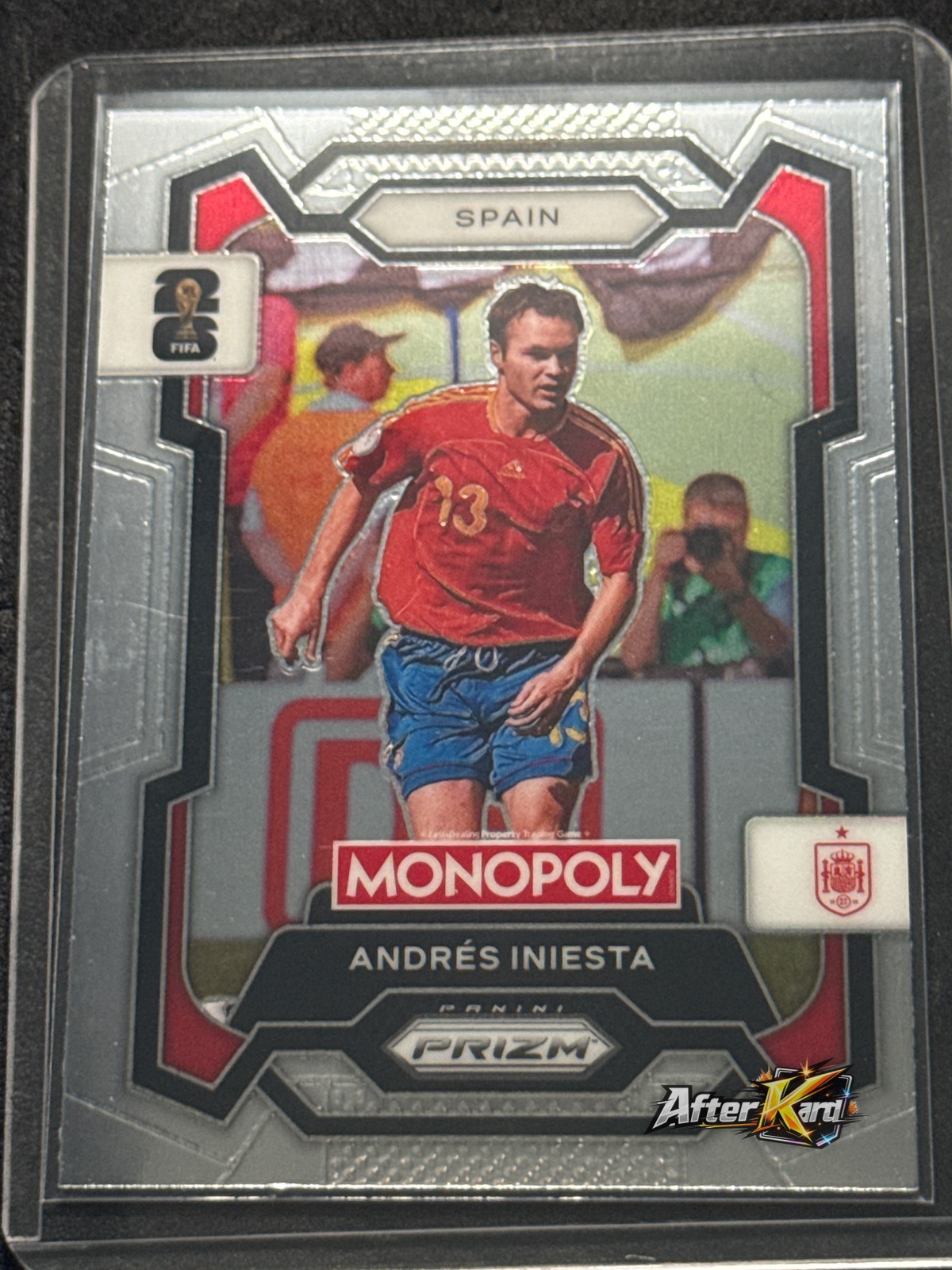 2026 Panini Monopoly Prizm FIFA World Cup 26 — Andrés Iniesta