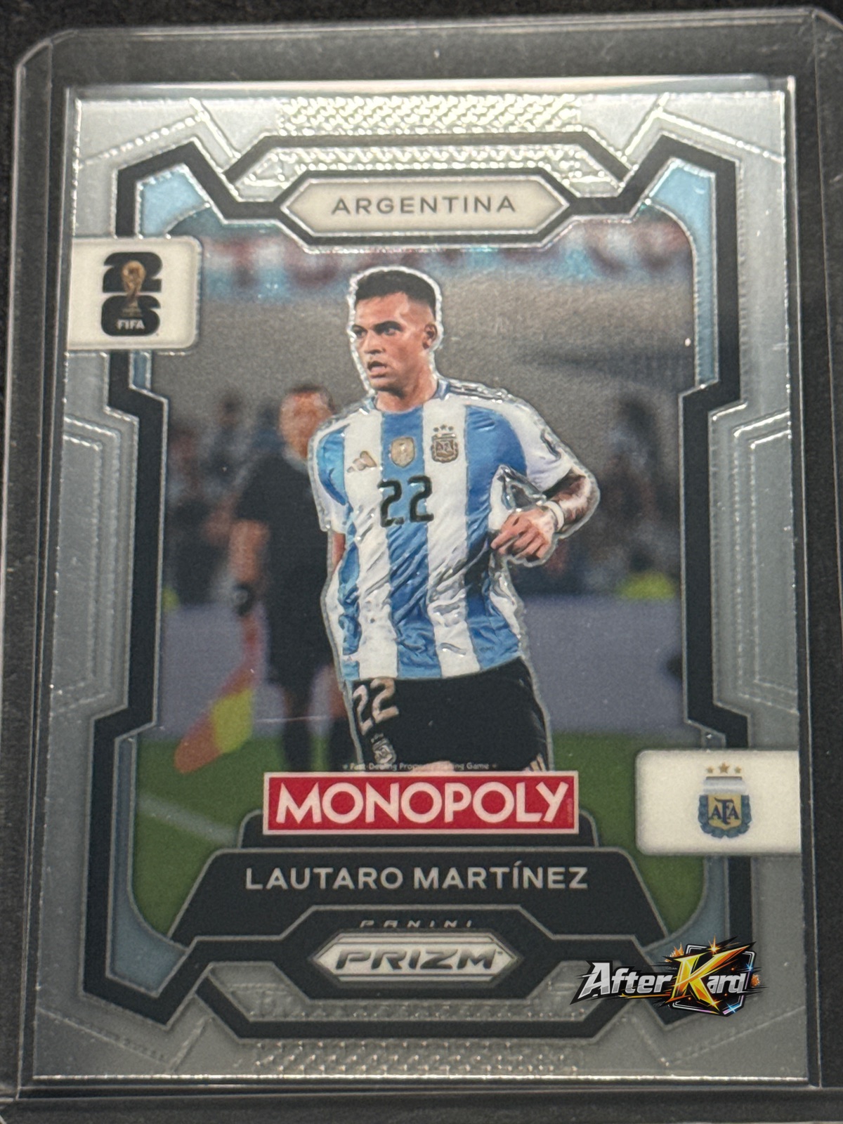 2026 Panini Monopoly Prizm FIFA World Cup 26 — Lautaro Martínez