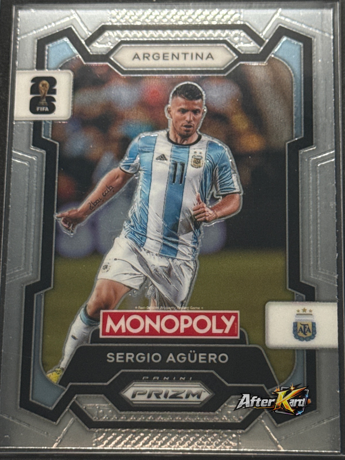 2026 Panini Monopoly Prizm FIFA World Cup 26 — Sergio Agüero