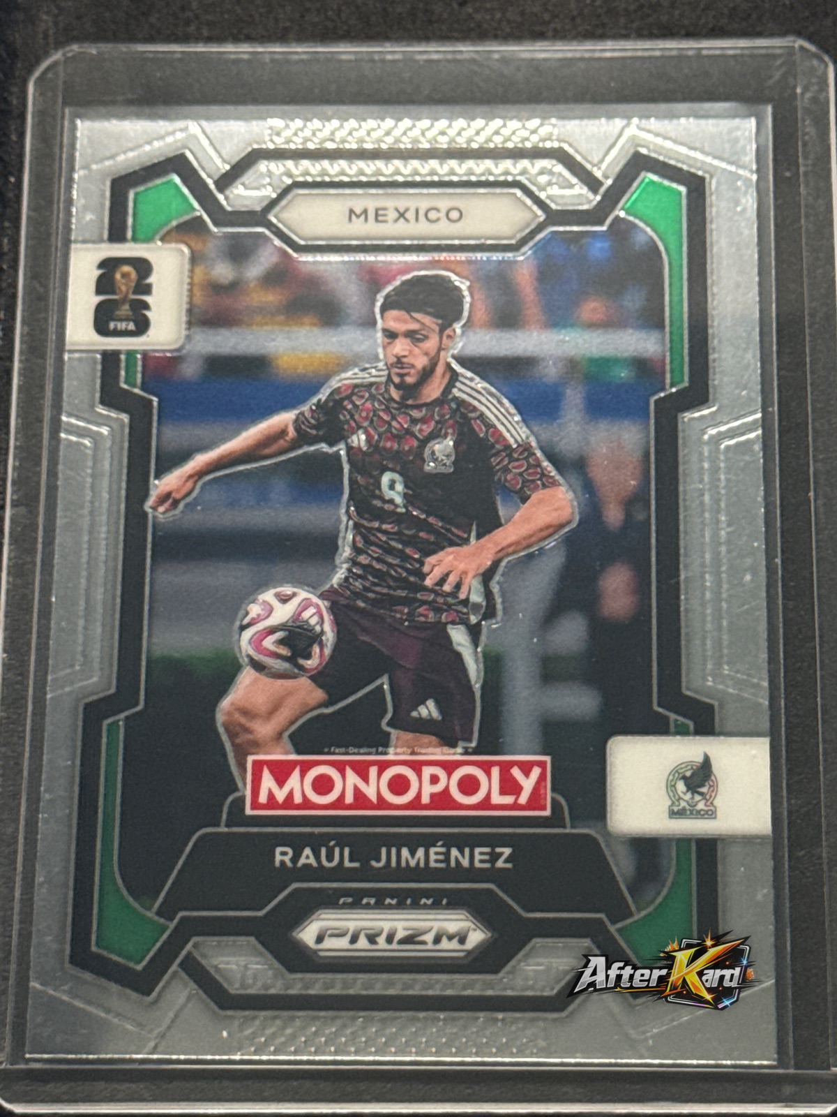 2026 Panini Monopoly Prizm FIFA World Cup 26 — Raúl Jiménez