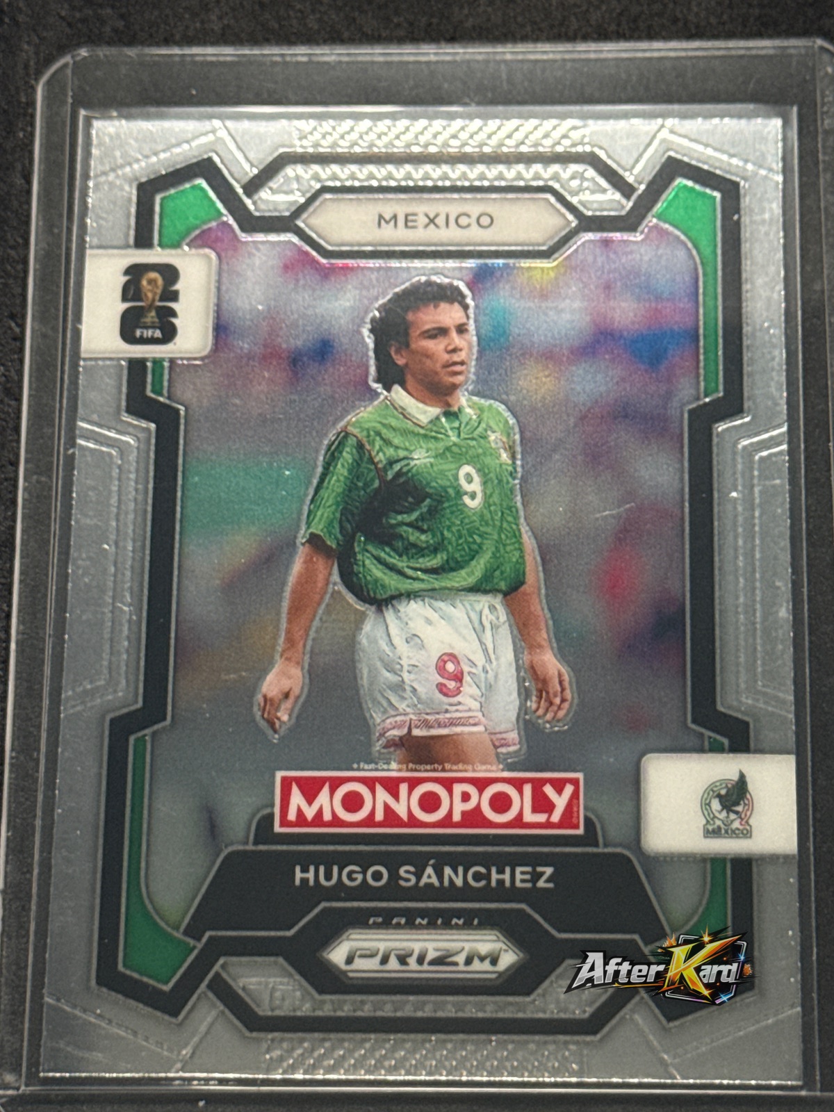 2026 Panini Monopoly Prizm FIFA World Cup 26 — Hugo Sánchez