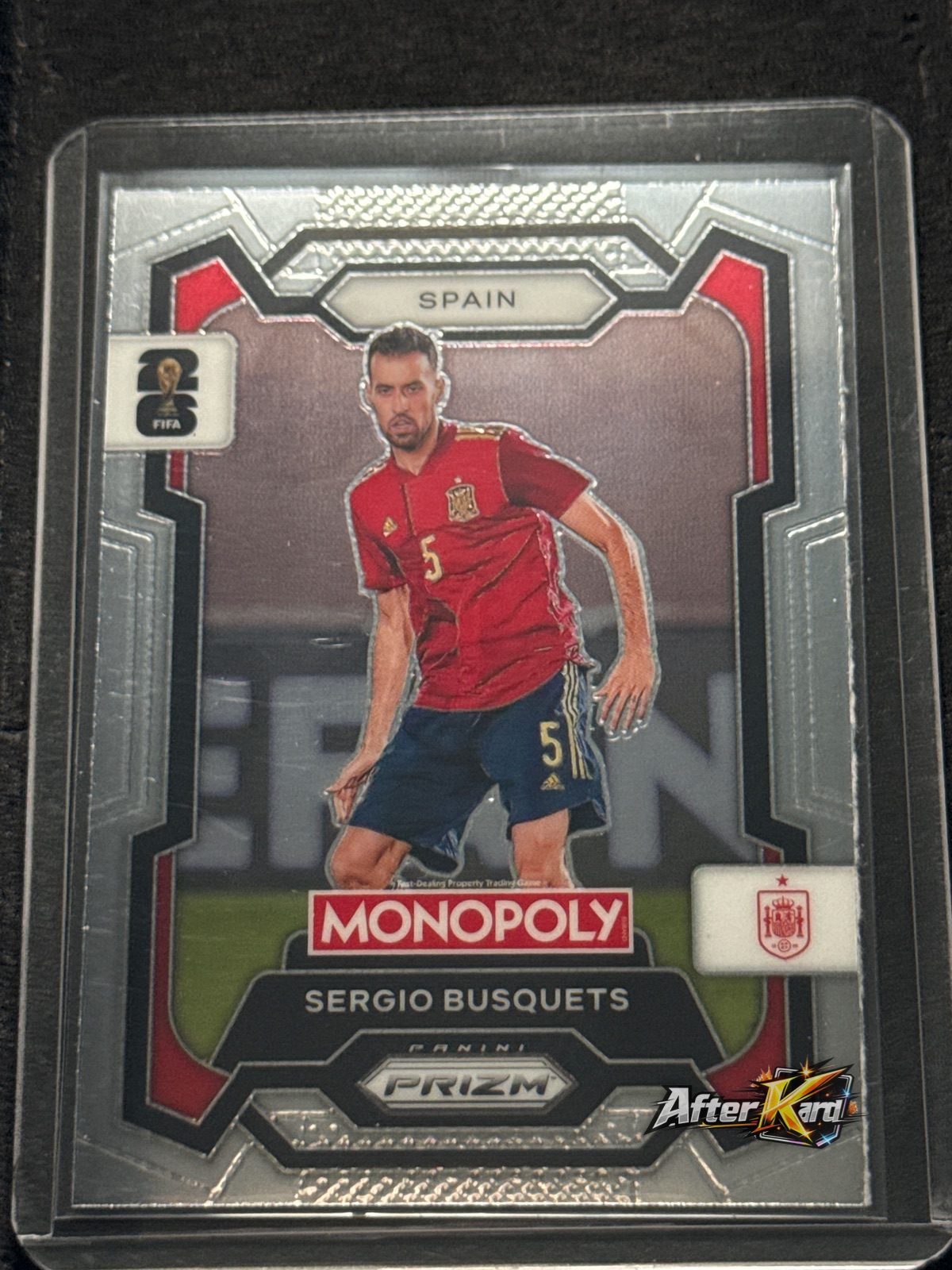 2026 Panini Monopoly Prizm FIFA World Cup 26 — Sergio Busquets