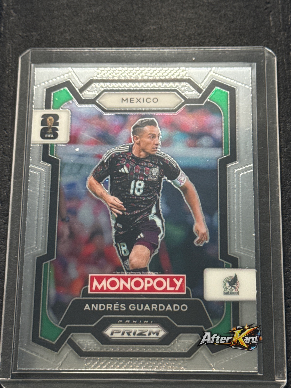 2026 Panini Monopoly Prizm FIFA World Cup 26 — Andrés Guardado