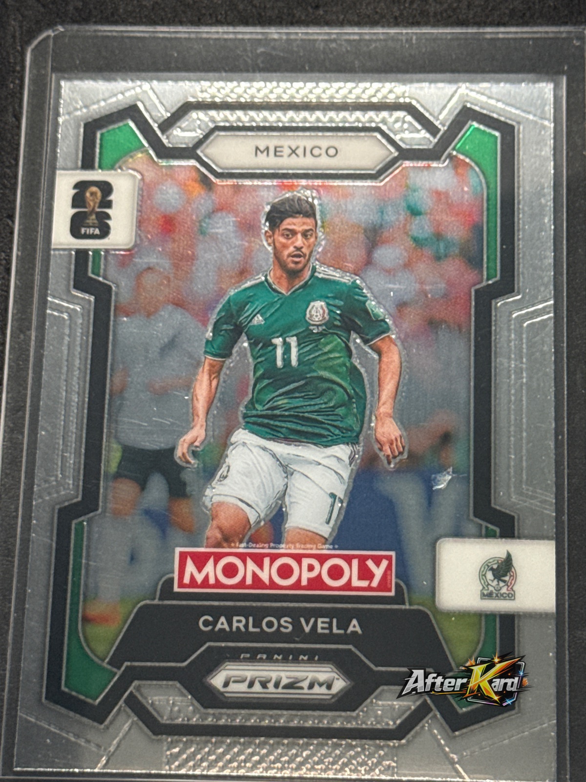 2026 Panini Monopoly Prizm FIFA World Cup 26 — Carlos Vela