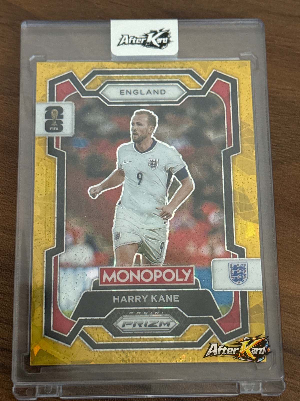 2026 Panini Prizm Monopoly Prizm FIFA World Cup 26 — Harry Kane Gold