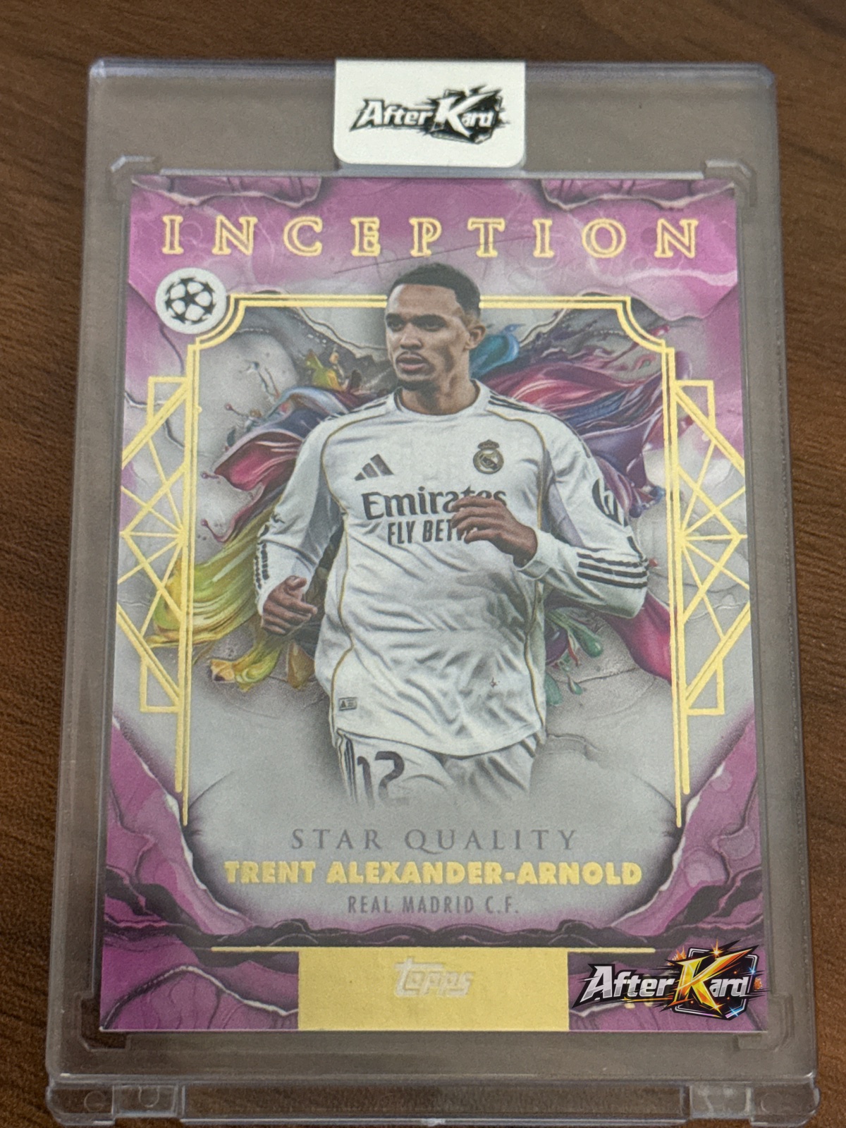 2025-26 Topps Inception UEFA Champions League — Trent Alexander-Arnold /75