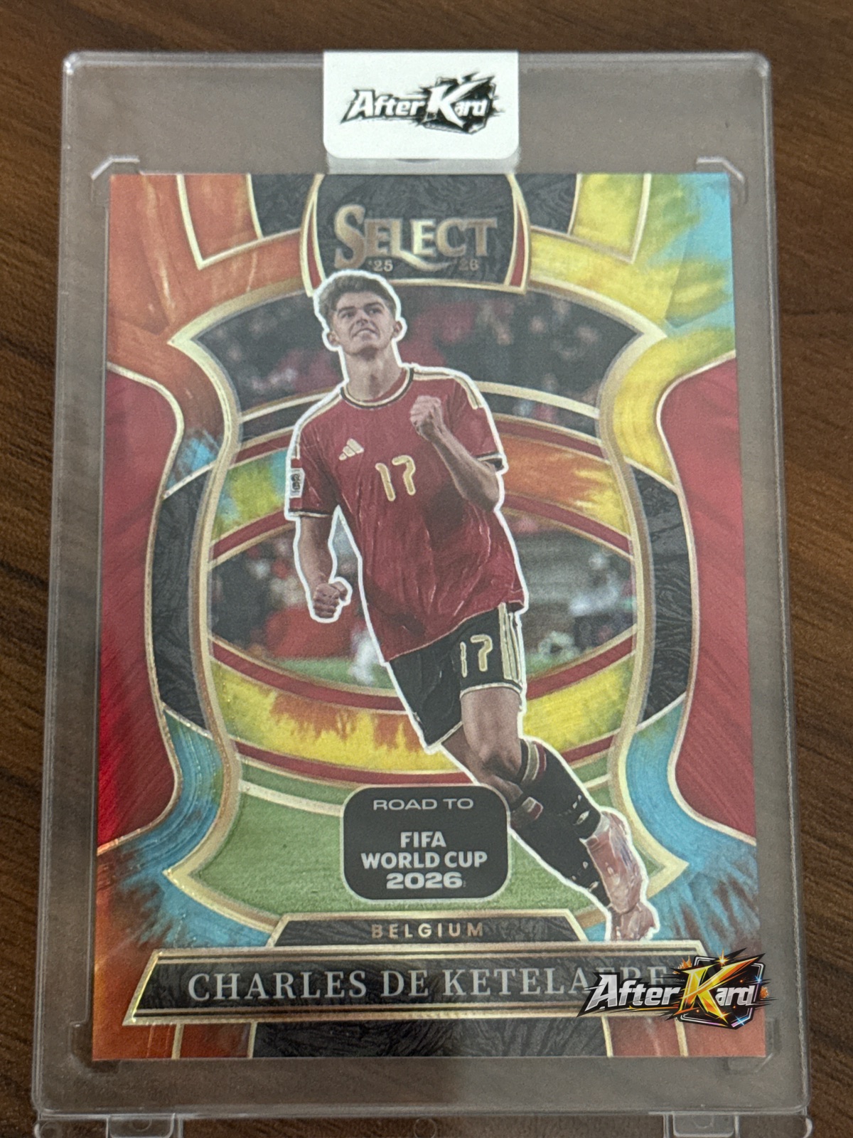 2025-26 Panini Select Road to FIFA World Cup 2026 — Charles De Ketelaere Terrace /25