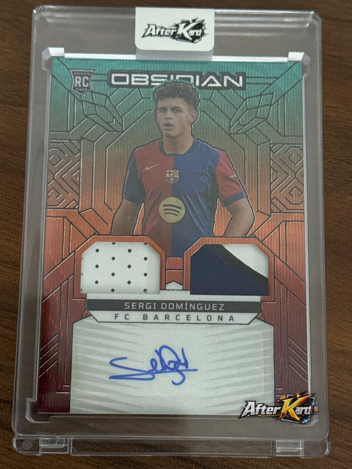 2024-25 Panini Obsidian Soccer — Sergi Domínguez RC /25