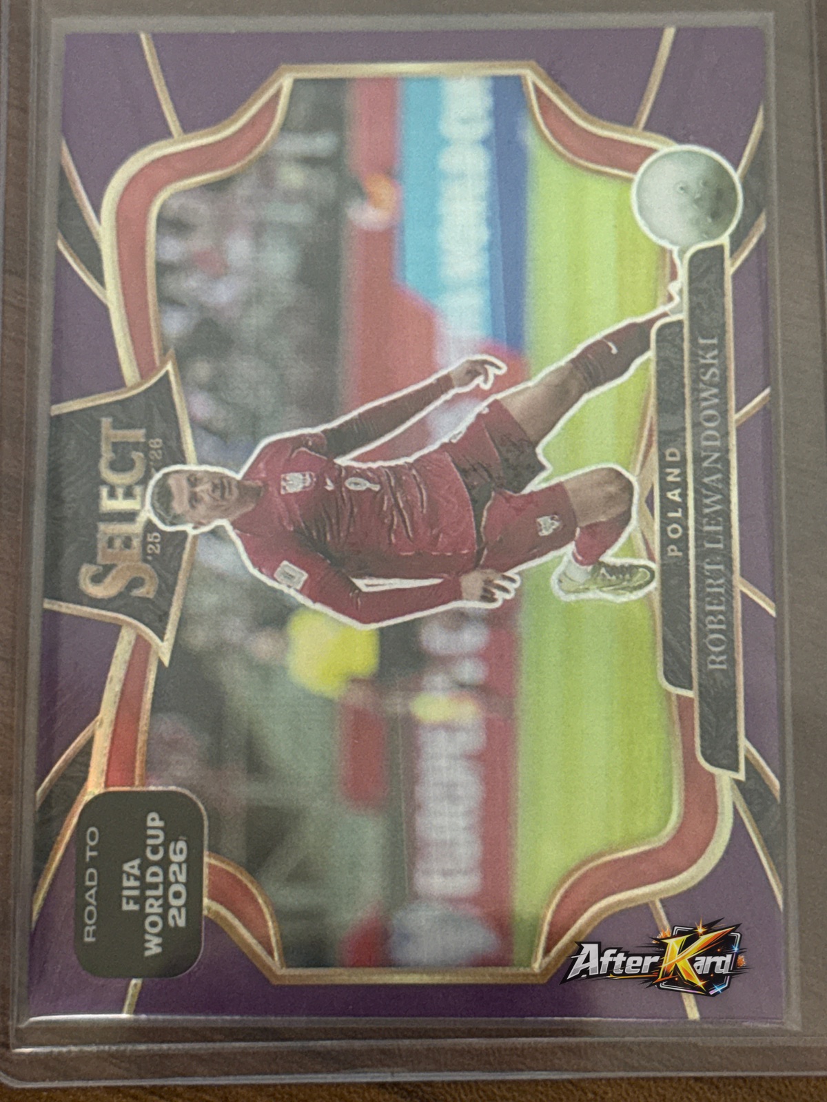 2025-26 Select Road to FIFA World Cup 2026 — Robert Lewandowski Field Level Purple /150
