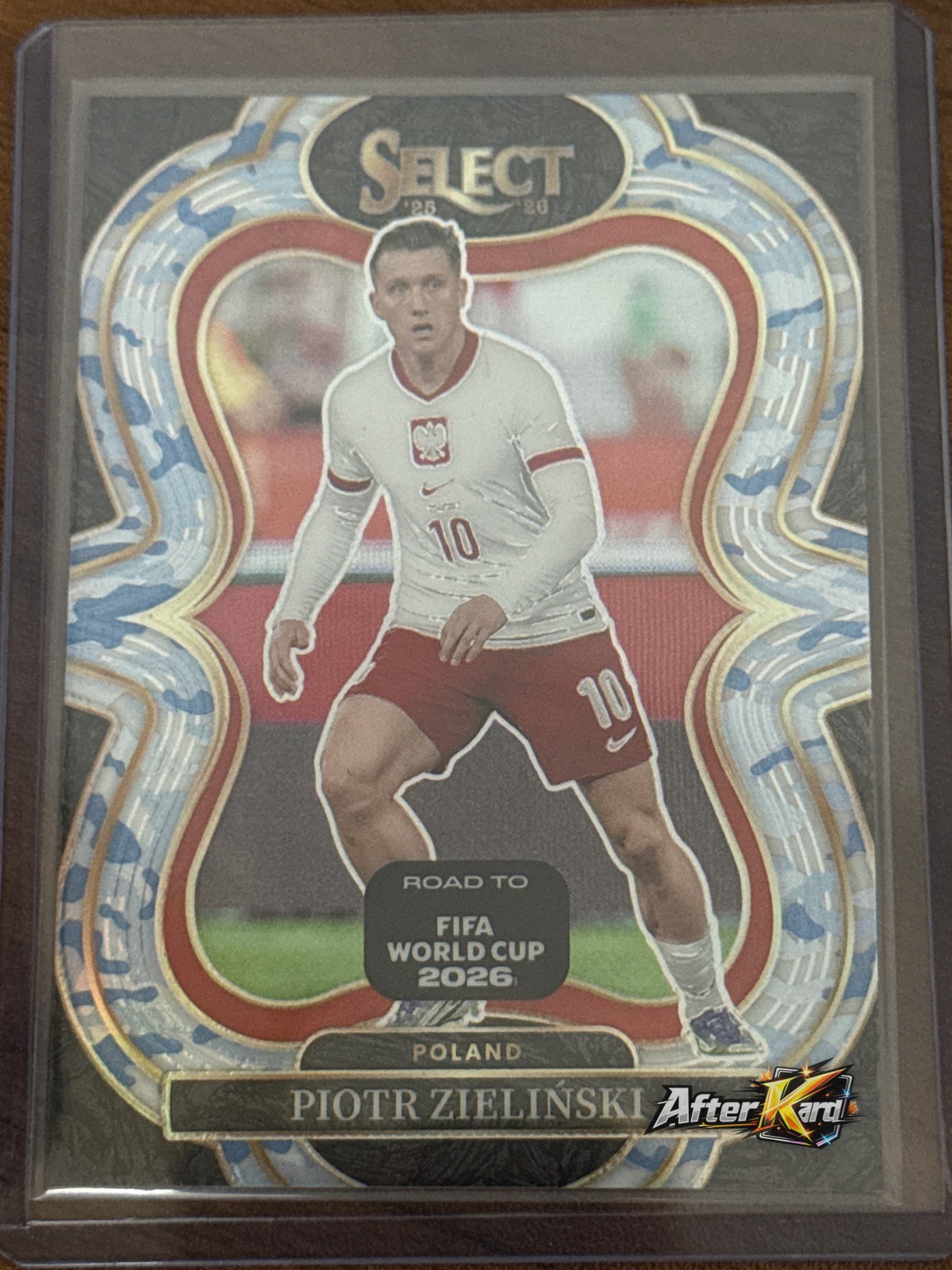 2025-26 Panini Select Road to FIFA World Cup 2026 — Piotr Zieliński Mezzanine /49