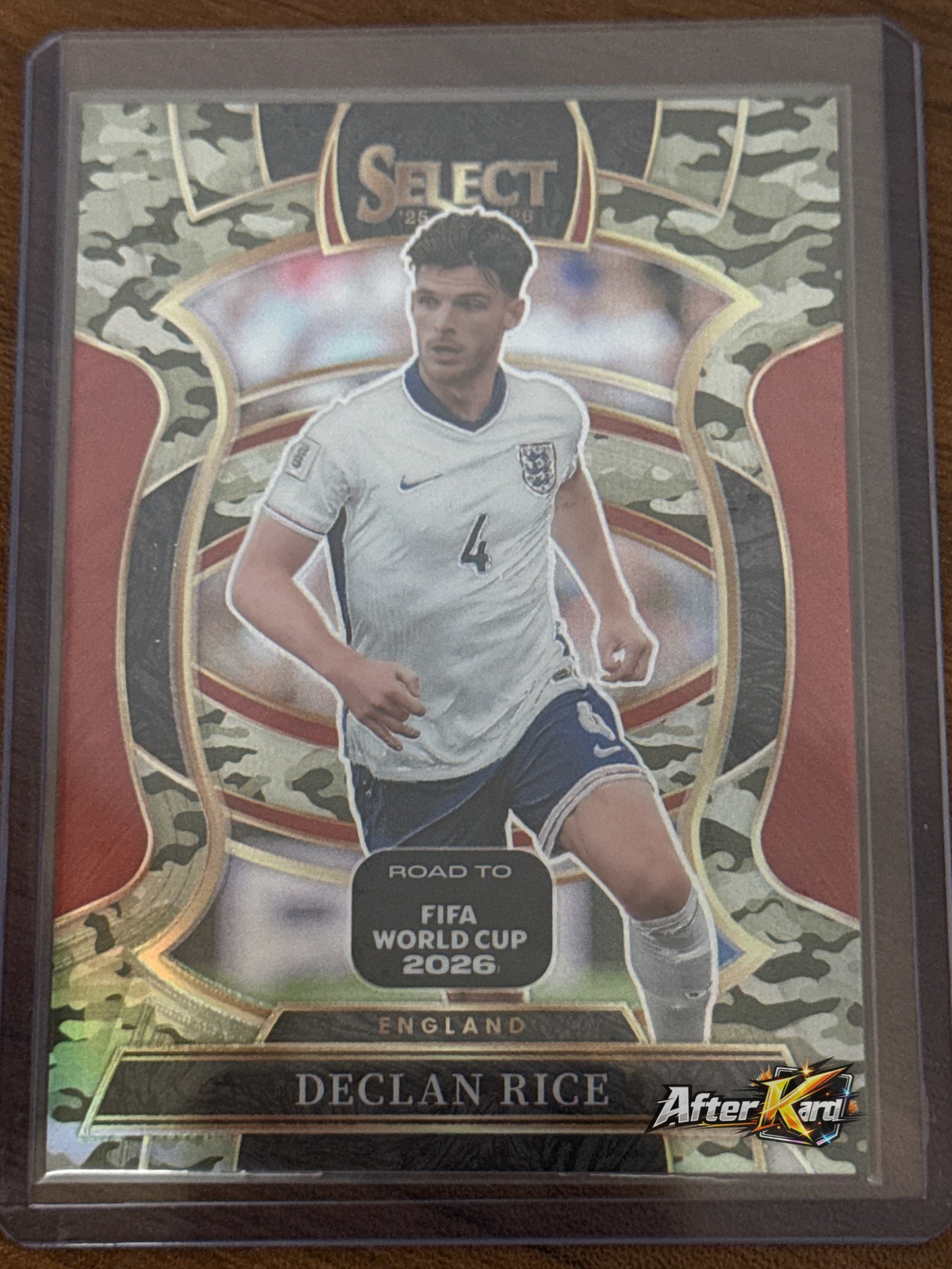 2025-26 Select Road to FIFA World Cup 2026 — Declan Rice Camo /199