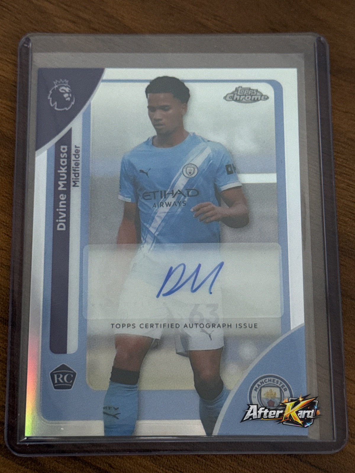 2025-26 Topps Chrome Premier League — Divine Mukasa RC Auto