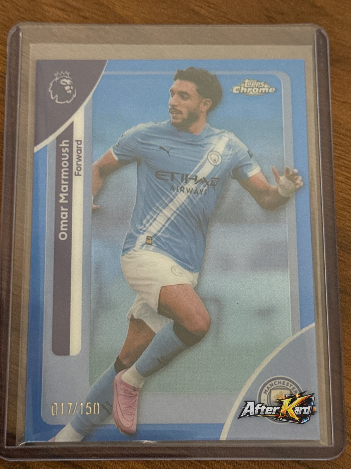 2025-26 Topps Chrome Premier League — Omar Marmoush /150