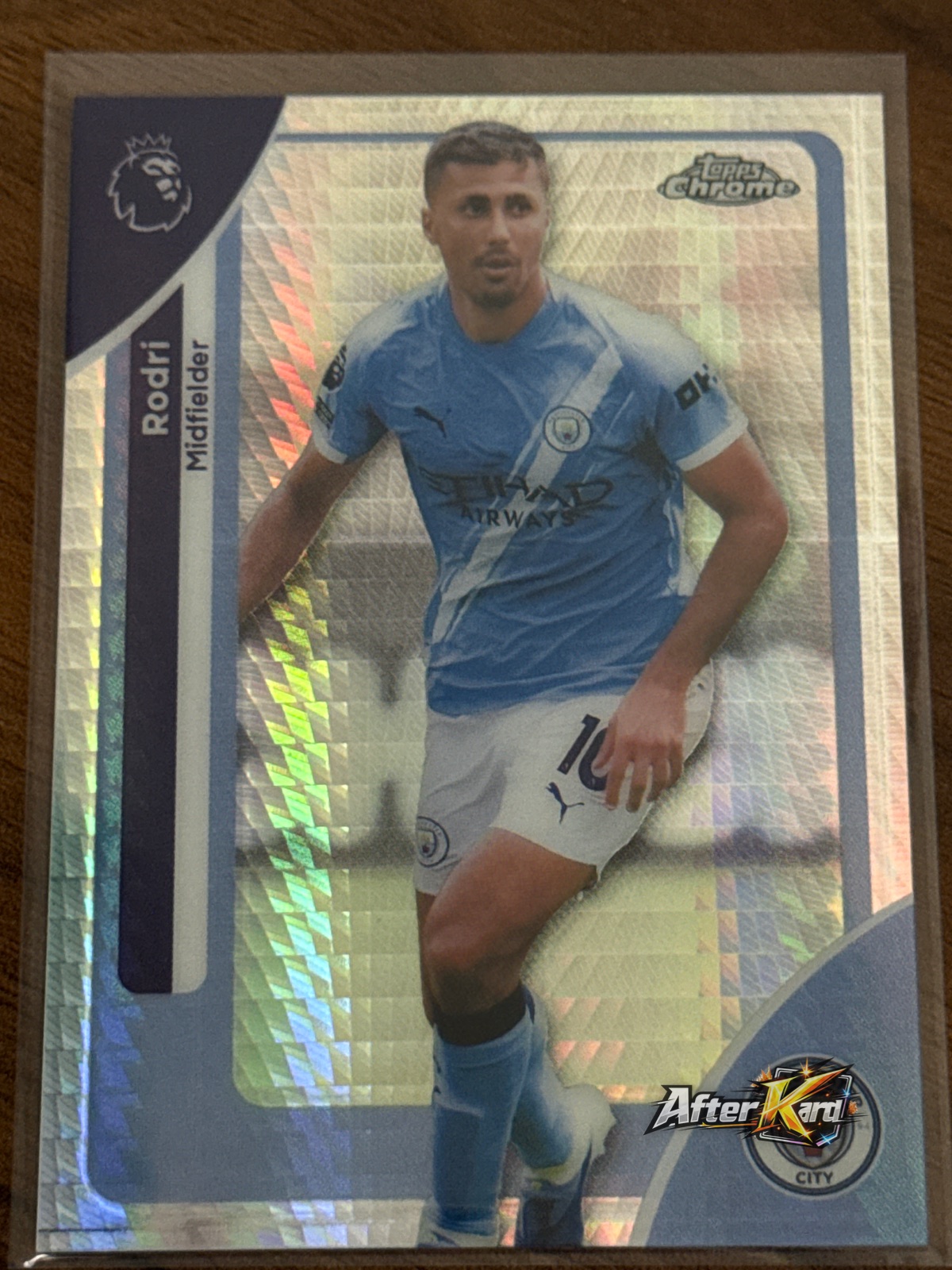 2025-26 Topps Chrome Premier League  — Rodri X-Fractor