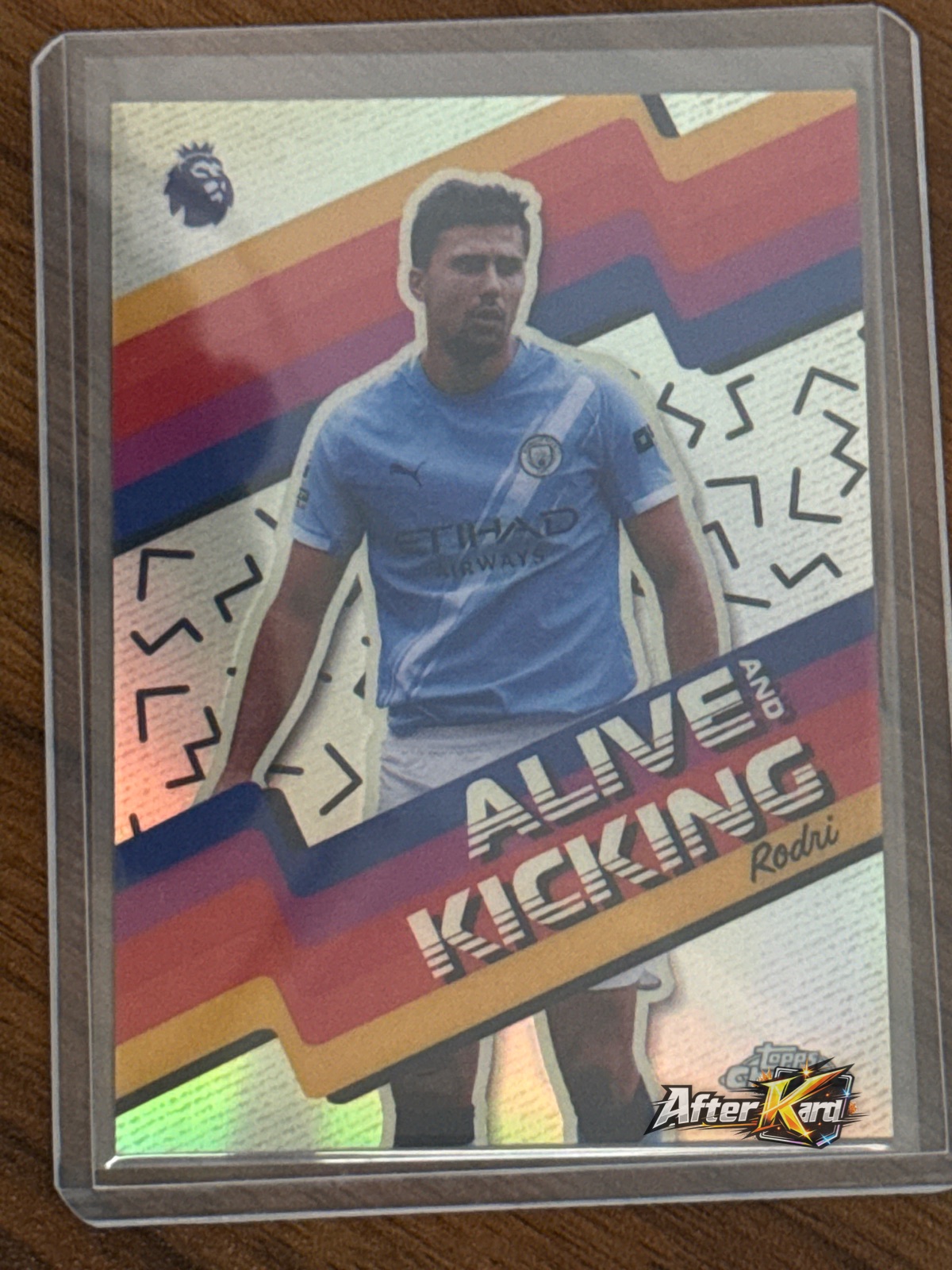 2025 - 2026 Topps Chrome Premier League — Alive and Kicking  — Rodri
