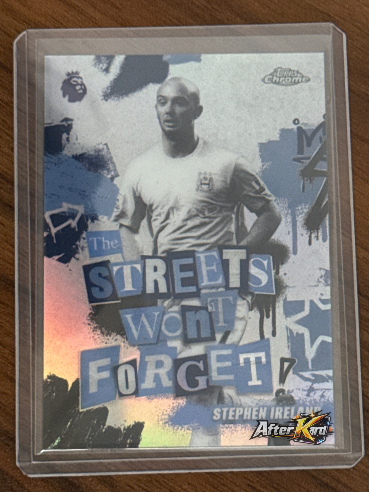 2025-26 Topps Chrome The Streets Won't Forget — Stephen Ireland