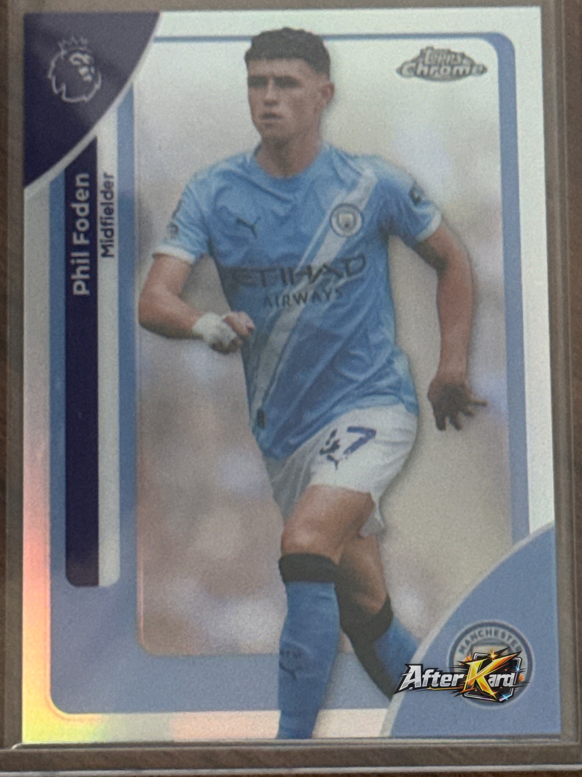 2025 - 2026 Topps Chrome Premier League — Phil Foden Refractor