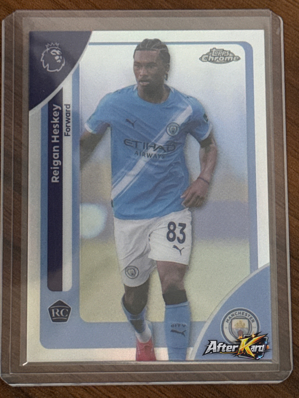 2025 - 2026 Topps Chrome Premier League — Reigan Heskey Refractor RC
