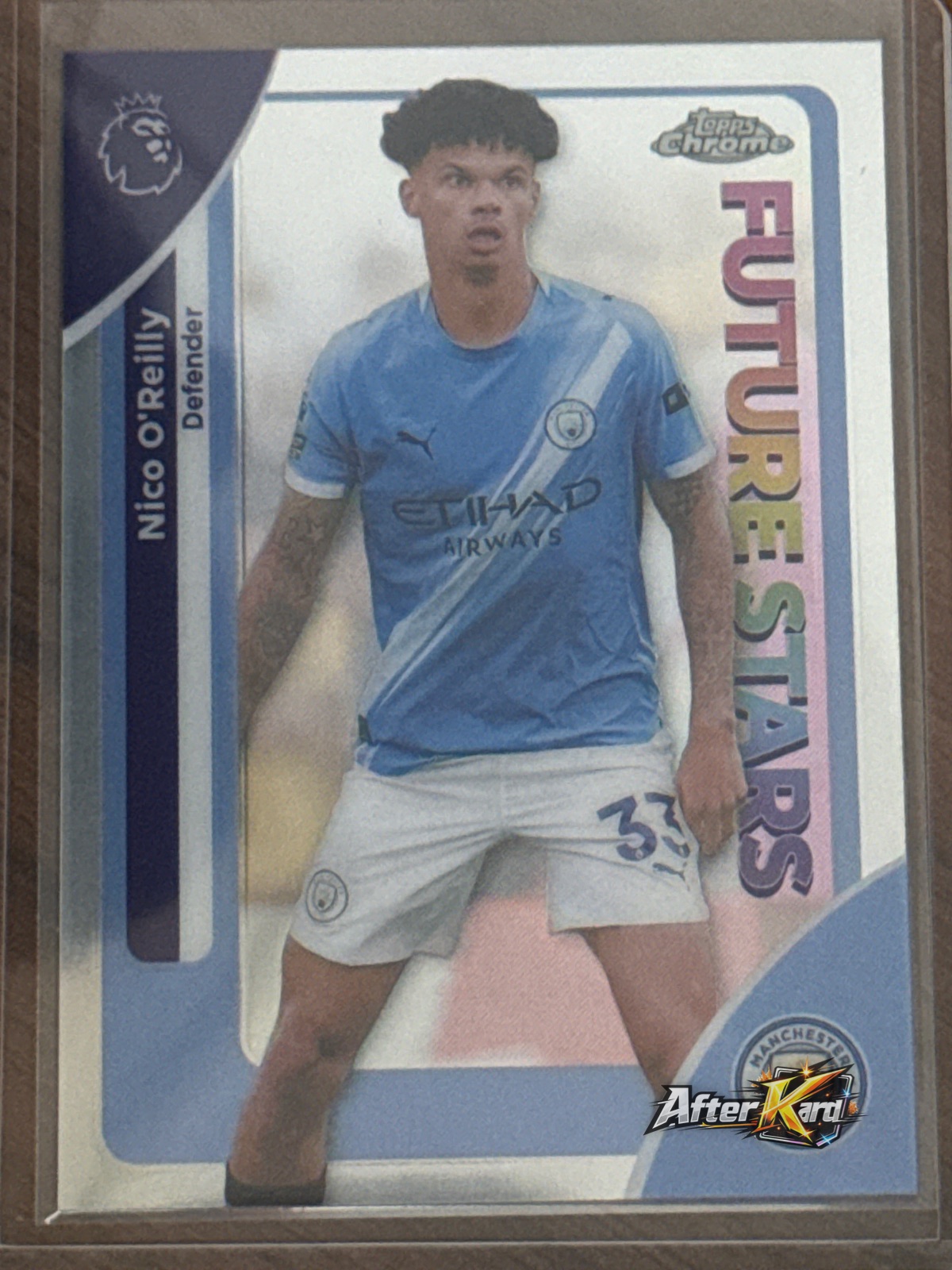 2025 - 2026 Topps Chrome Premier League — Nico O'Reilly Future Stars