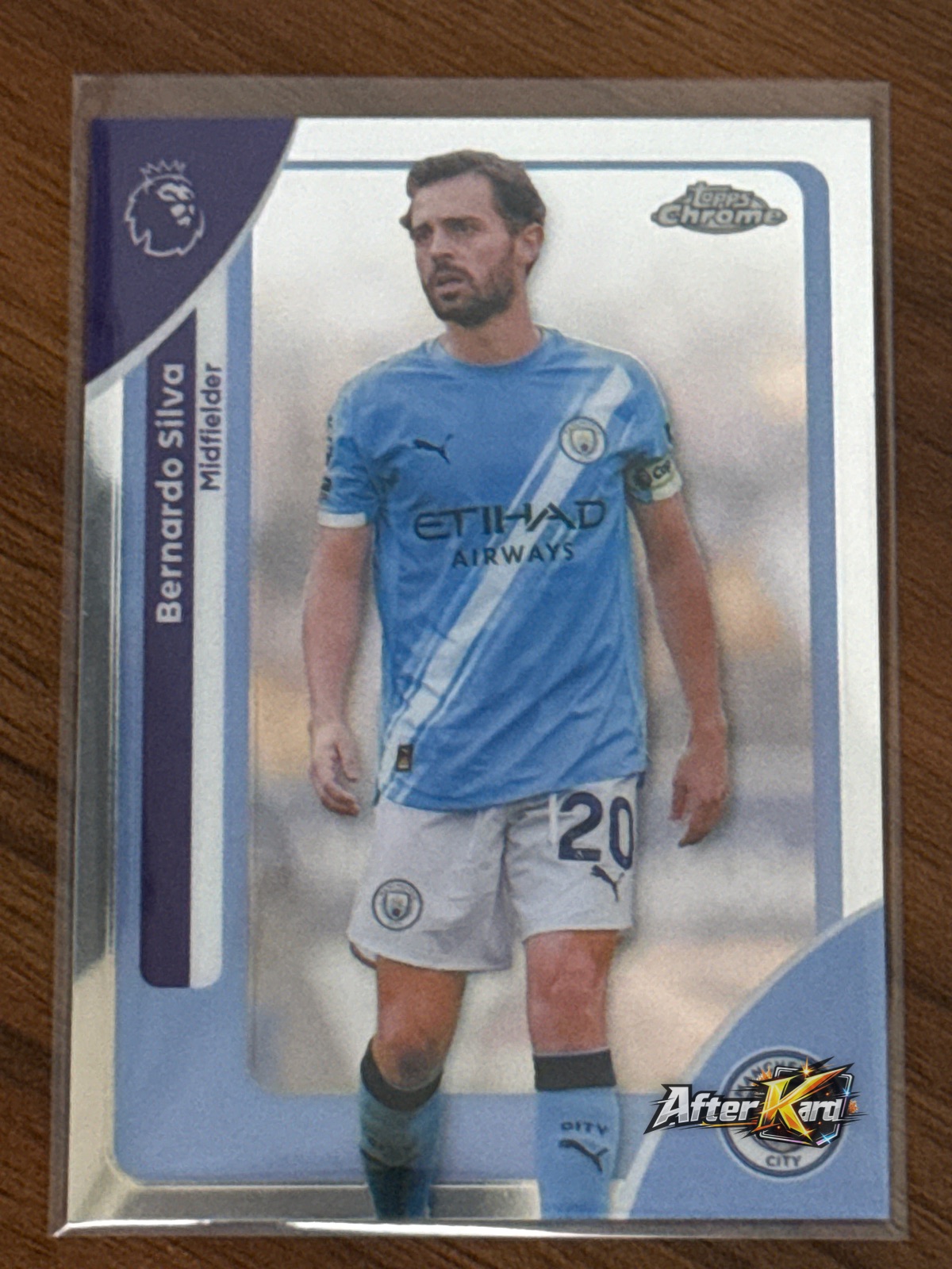 2025 - 2026 Topps Chrome Premier League — Bernardo Silva Silver
