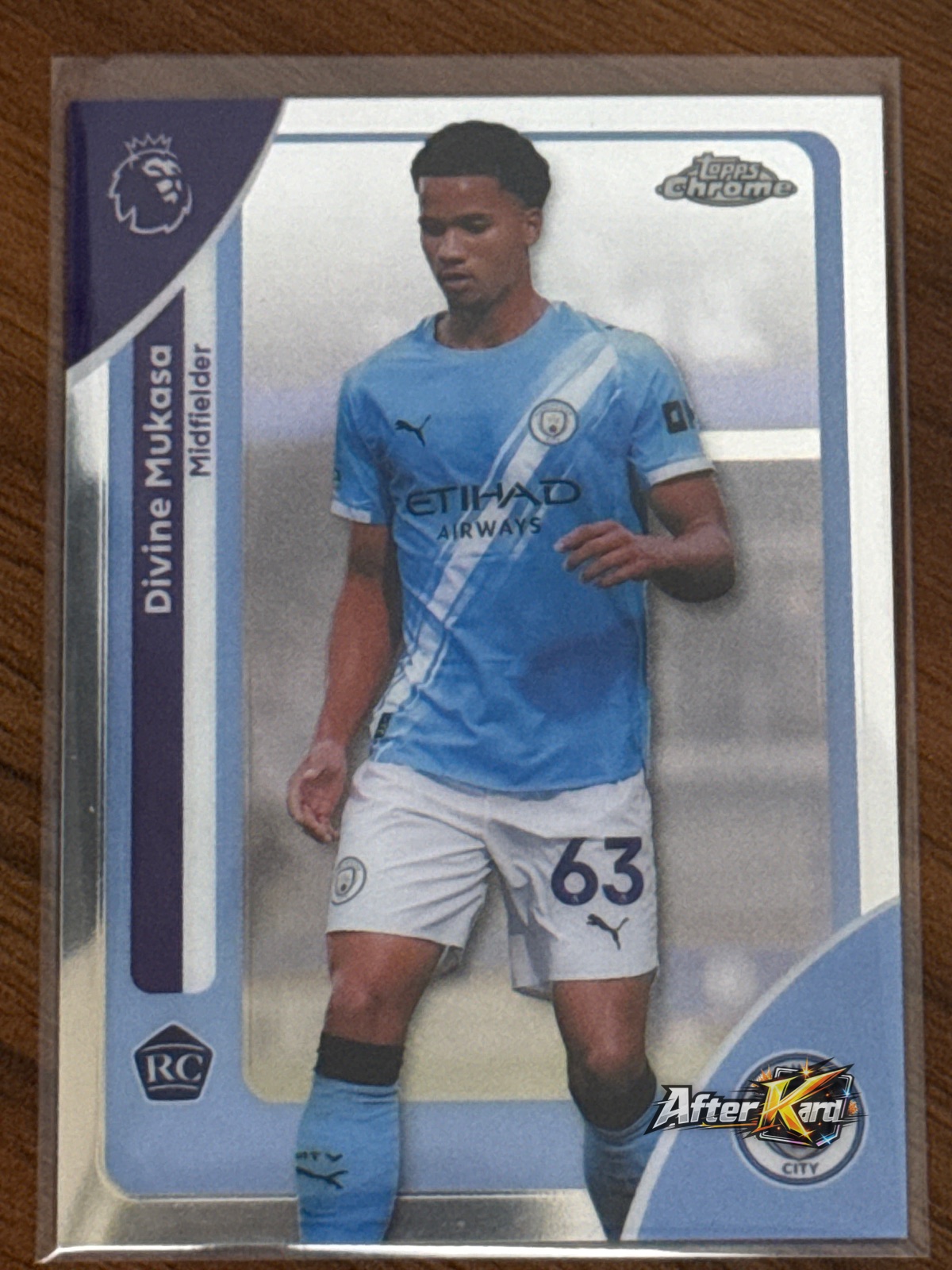 2025 - 2026 Topps Chrome Premier League — Divine Mukasa RC