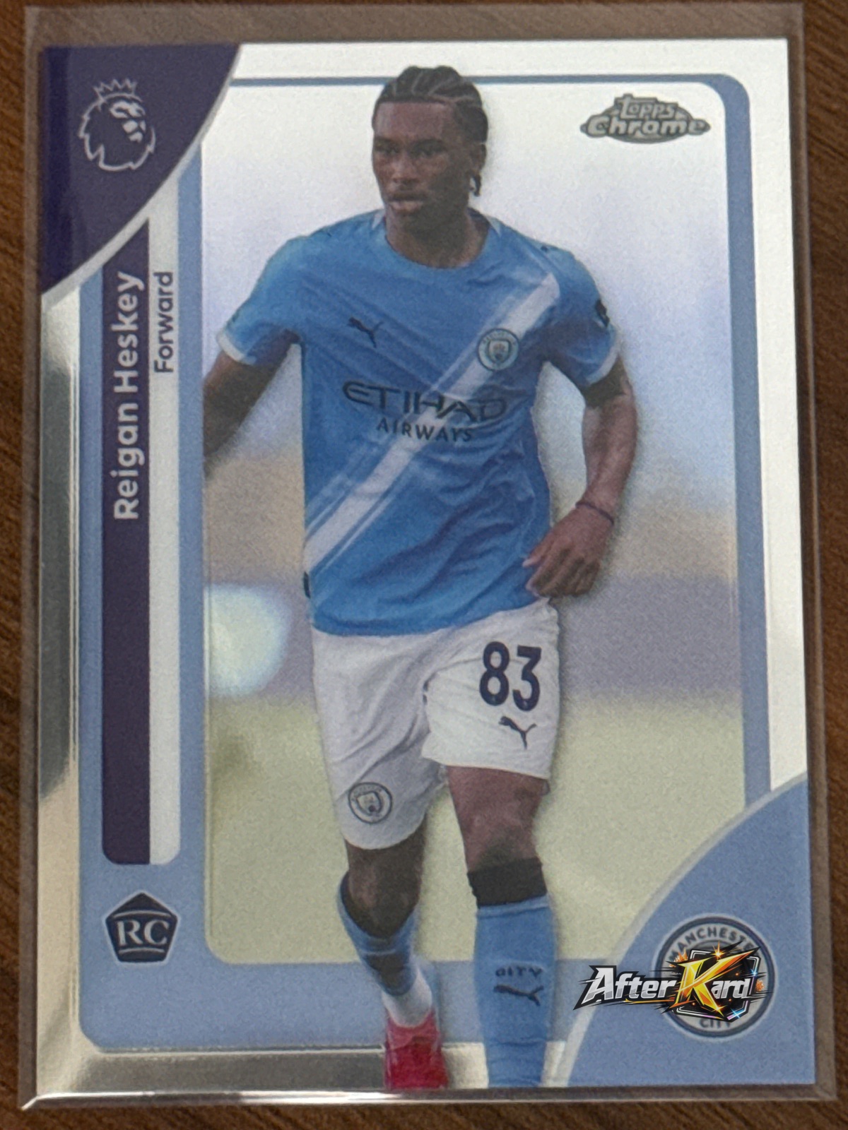 2025 - 2026 Topps Chrome Premier League — Reigan Heskey RC